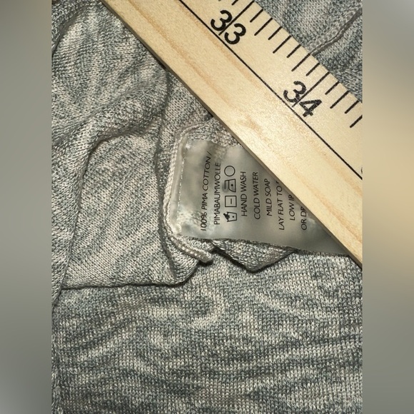 Peruvian Connection‎ Quarter Sleeve Midi Dress 100% Pima Cotton Floral Sz Small - Picture 5 of 6